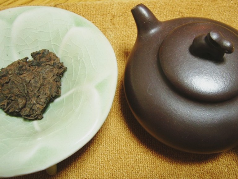 20年ものプーアル茶