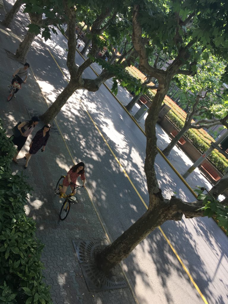 かつての法租界（Fǎ zūjiè：フランス租界）